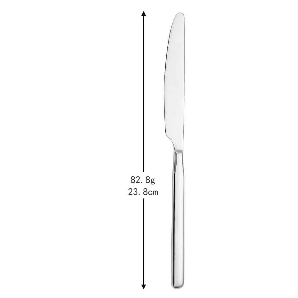 Cuchillo de mesa de plata