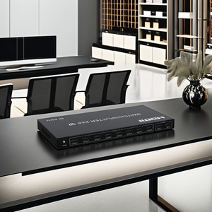 DT-7149 4K 60Hz 2 <strong>Input</strong> 8 <strong>Output</strong> Switcher <strong>HDMI</strong> Audio Video 8 Way <strong>Splitters</strong>