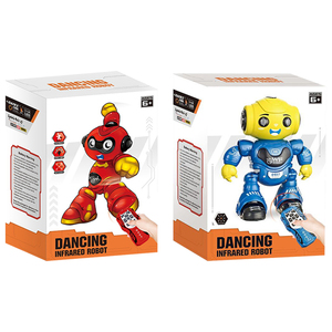Robot giocattolo telecomandati intelligenti mini robot giocattolo programmabile intelligente per bambini che camminano e ballano robot