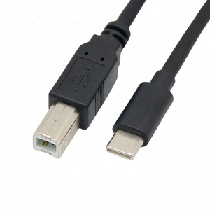 Cavo connettore OEM Type-C a USB B maschio OTG per fotocamera stampante Computer e Scanner schermato con treccia