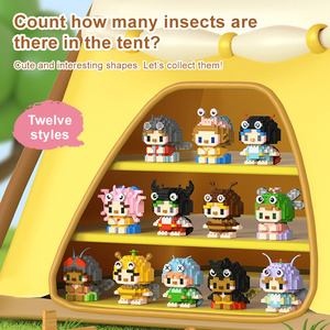 Magic Insects 120PCS 4-in-1 Fairy <strong>Tale</strong> Cartoon Construction Set DIY Model <strong>Toy</strong> for Kids Age 5-7 Creative Gift - Product Image 6