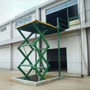 Thủy lực xoay 60 xoay Lift đứng Scissor sân khấu địa hình cho xe điện-360 tự động xoay Nâng Nền tảng - Product Image 6