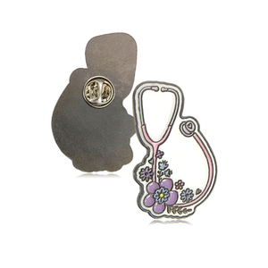 Sẵn sàng-chứng khoán y tế sức khỏe Tâm thần nhận thức chân y tá bác sĩ làm việc phù hiệu Ống nghe & Pill thiết kế điện thoại dán đề can tùy chỉnh - Product Image 2