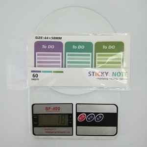 Venta al por mayor de notas adhesivas de PET de 1,73x2,28 pulgadas, Bloc de notas autoadhesivo, planificador diario, compras, eventos, lista de tareas pendientes, Memo para estudiantes - Product Image 6