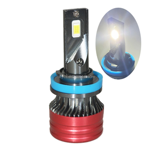 Yüksek kalite 56W V13 araç aydınlatma sistemi, 6000k beyaz LED far ampulü 3570 çip Canbus fonksiyonu 12V H11 araba LED far - Product Image 1
