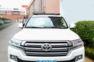 Ağır yükleme 4X4 araç dış accessoritoyota wder kaplı alüminyum alaşım düz Platform raf Toyota Land Cruise LC200 için