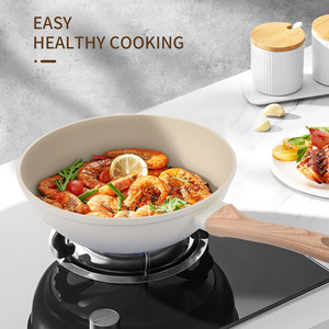 Modern 12-Piece <strong>White</strong> Non-Stick Granite <strong>Stone</strong> Medical <strong>Pot</strong> Set Cross-Border Export Includes Frying Pan Soup <strong>Pot</strong> Made of Metal - Product Image 2