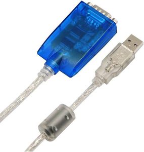 USB-zu-Serial-RS-232-Adapter mit LED-Anzeigen, FTDI-Chipsatz, unterstützt Windows 11/10/8.1/8/7/ Mac OS X 10.6 - Product Image 1