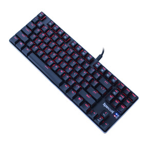Redragon-Teclado mecánico retroiluminado para gamer, LED, RGB, con cable, para ordenador, inalámbrico