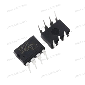 PIC12F675-I/P microcontrollore CMOS a 8 Bit basato su Flash 8 Pin PIC12F675