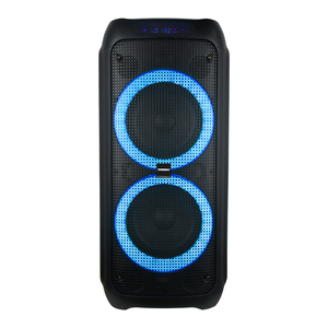 Mデュアル8インチポータブルBluetoothスピーカー多機能40W出力パワーカラオケプレーヤーLEDライト付きオーディオスピーカー - Product Image 5