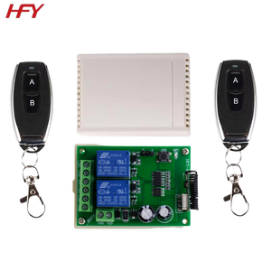 2CH <strong>Wireless</strong> Remote <strong>Control</strong> <strong>Relay</strong> Receiver Switch Module DC12V <strong>Wireless</strong> Switch Toggle <strong>Relay</strong> Plastic <strong>Wireless</strong> Transmitter Remote - Product Image 1
