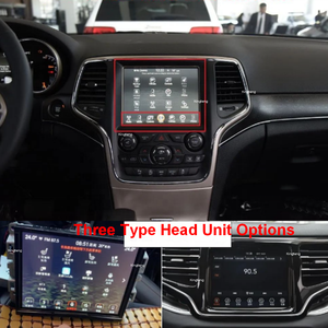 กล้องวิดีโออินเทอร์เฟซสำหรับรถยนต์ถอดรหัส OEM กล้องถอยหลังสำรองสำหรับ Jeep Grand Cherokee Commander Patriot เข็มทิศไครสเลอร์ดอดจ์8.4นิ้ว - Product Image 2