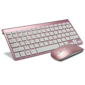 2.4GワイヤレスサイレントゲームキーボードとマウスコンボミニセットラップトップデスクトップPCストック制品 - Product Image 3