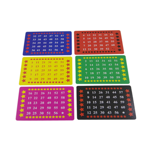 Yüksek kaliteli kids 'magic Trick oyun kartları sahne zihin okuma ve kağıt numarası zihinsel tahmin hoşgeldiniz özelleştirmek - Product Image 2