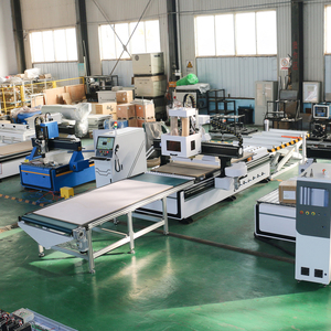 Cabinet Furniture Door Making 1325 1530 <strong>CNC</strong> <strong>Nesting</strong> Automatic <strong>Loading</strong> and Unloading Table ATC <strong>CNC</strong> <strong>Router</strong> <strong>Machine</strong> - Product Image 2