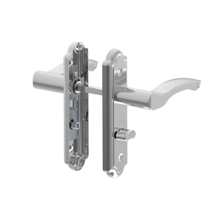 Yeni tasarlanmış SUS304 dayanıklı High-end banyo kolu kolay kurulum kapı kilidi banyo için