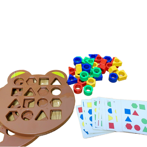 <strong>Shape</strong> Matching Matching Cards Geometric Matching Puzzle Game <strong>Shape</strong> Matching Game Color Sensory Educational <strong>Sorting</strong> Stacking Toys - Product Image 1