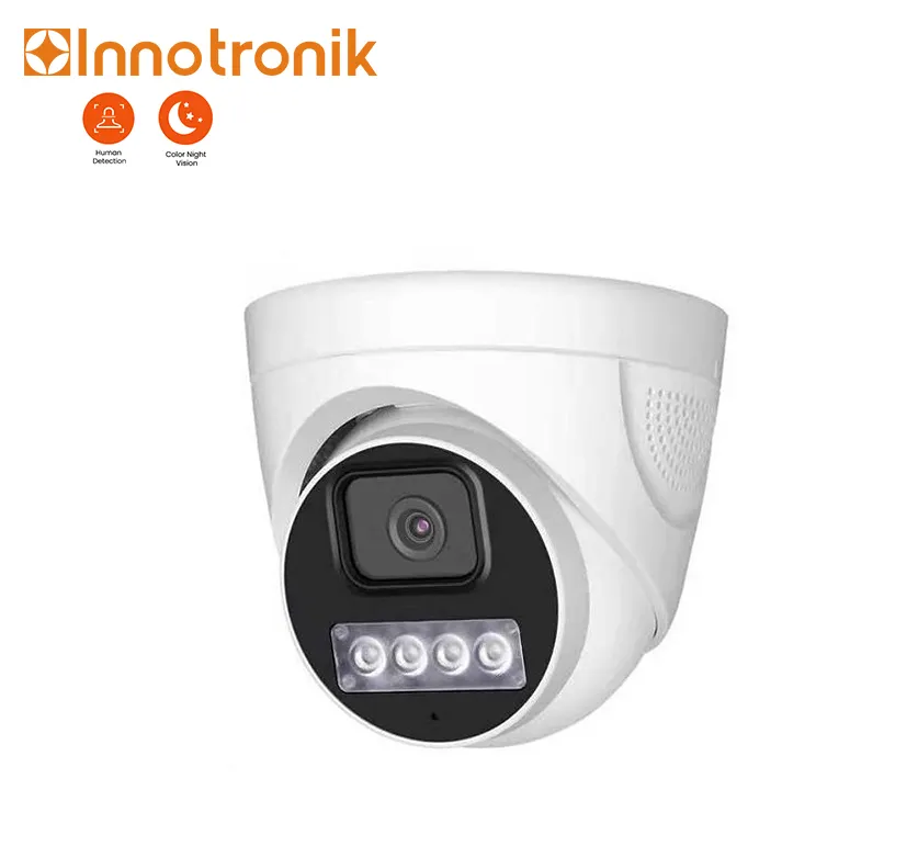 Innotronik AI กล้องเครือข่ายไอพีจัดหาแสงคู่,กล้องโดมอัจฉริยะ IR IP รองรับ NVR