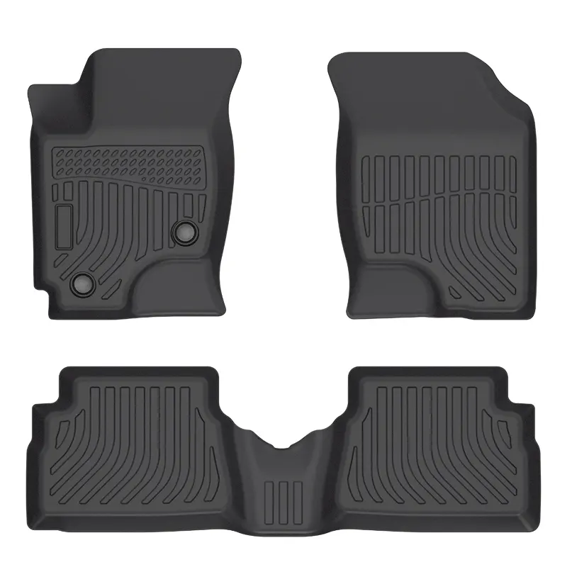 3D Car Mats Car Accessories auto interior floor liners trunk cargo mats for Ssangyong Rexton sport Musso car floor mats