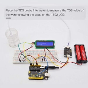 アナログTDS総溶解固体計V1.0水道メーターフィルターセンサーArduion用水質センサー - Product Image 3
