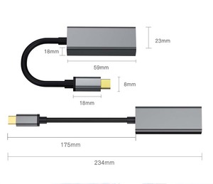 Adattatore di rete da tipo c a rj45 da usb c a LAN tipo c a Ethernet adattatore di rete gigabit da usb 3.1 a lan per computer - Product Image 6