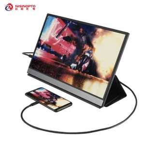 15.6 pollici Tablet Monitor portatile 3840*2160P <span class=keywords><strong>Display</strong></span> da viaggio <span class=keywords><strong>Display</strong></span> Gaming per Computer portatile Notebook Mini PC - Product Image 2