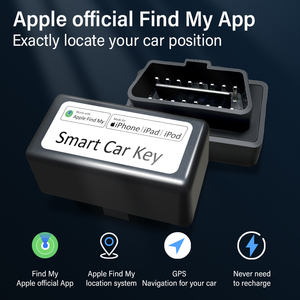 适用于Iphone的CARQSENG迷你全球定位系统跟踪器查找我的应用程序车载跟踪，可在电脑和IOS应用程序上查看OBD 1年保修 - Product Image 2