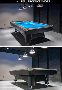 Rắn Gỗ 9ft 8ft Hồ Bơi Bảng Sang Trọng Hiện Đại <span class=keywords><strong>Brunswick</strong></span> Billiard Mesa De Billiar Tùy Chỉnh Kích Thước Màu Xanh Lá Cây Vải Snooker Billiard Bảng - Product Image 5