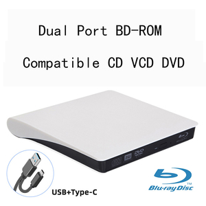 适用于苹果视窗10笔记本电脑的高速外置蓝光DVD驱动器便携式u盘3.0光盘3D蓝光播放器刻录机 - Product Image 6