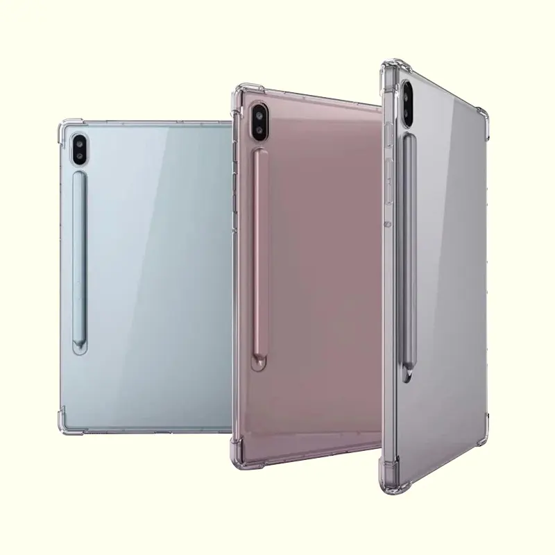 Harga grosir pabrik Cina casing penutup Tablet TPU untuk Samsung Tab S7 T870 T875 Tab S7 Plus T970 T975 Tab S9