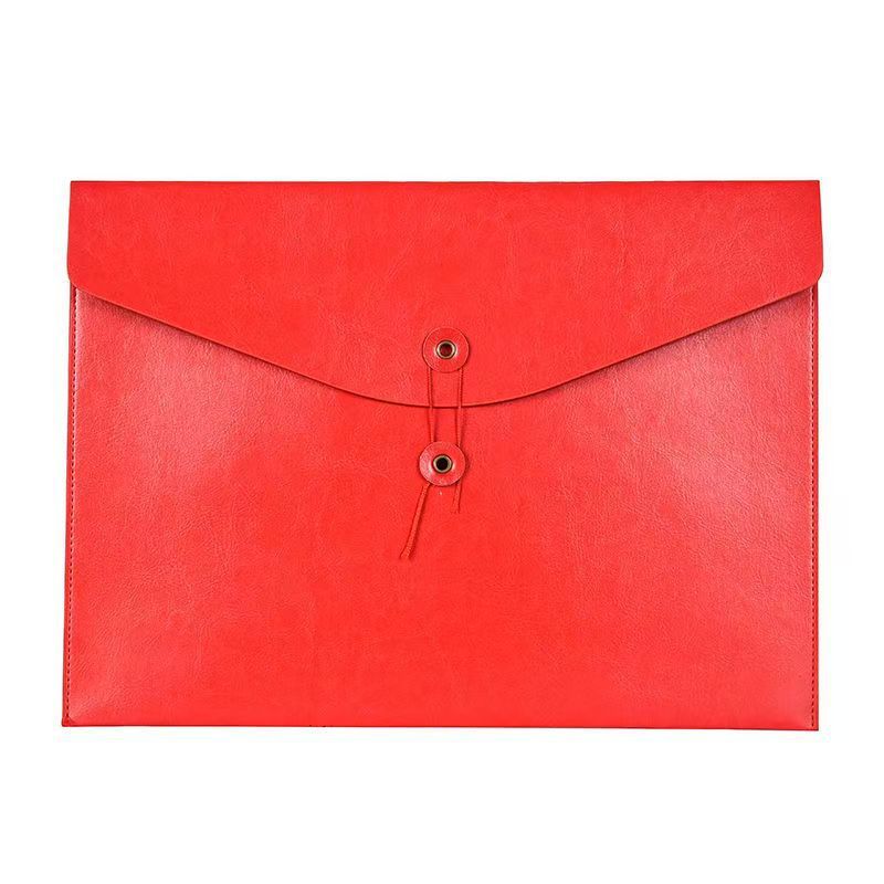 A4 horizontal style-red