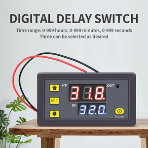 Digital Time Relay Module <strong>Timer</strong> LED <strong>Display</strong> W3230 Thermostat Heating Cooling <strong>Control</strong> Instrument
