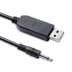 Prolific USB Serial <strong>Uart</strong> TTL 5V to 3.5mm 2 Pole Mono Jack CAT <strong>Programming</strong> Cable for CAT CI-V IC-7100 IC-7200 IC-7300 CT-17 - Product Image 3