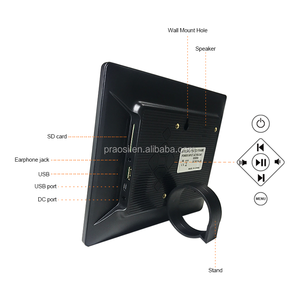 PROS 8 Inch Digital Picture Frame Digital Photo Frame 4:3 Full HD <strong>LCD</strong> <strong>Display</strong> With Motion Sensor <strong>Function</strong> Options - Product Image 3