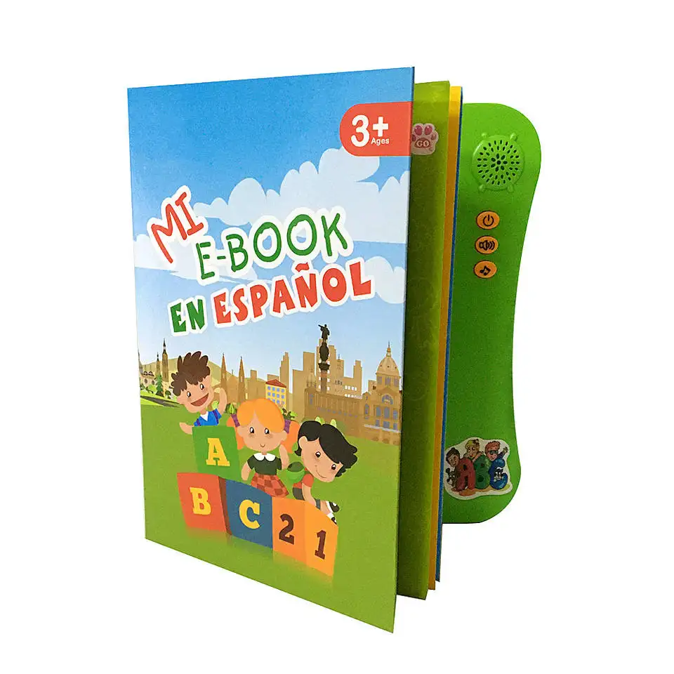DidaTemprano Libros En Español Para Niños Aprendizaje Electrónico Libro de Sonido
