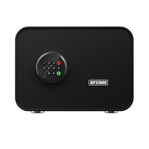 Office Security <strong>Safe</strong> with Number <strong>Code</strong> Lock Box Black - Product Image 3