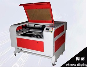 4060 6090 1390 lazer gravür RECI kesme makinası cam işareti iş deri beyaz mavi