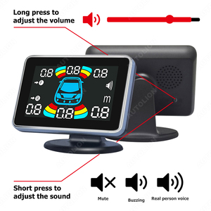 Parking <strong>Sensor</strong> <strong>LCD</strong> <strong>Display</strong> 8 <strong>Sensors</strong> Front Back <strong>Reverse</strong> Intelligent Aid Parking <strong>Sensor</strong> System - Product Image 4
