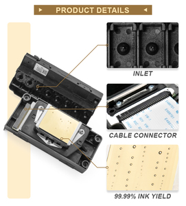 หัวพิมพ์ยูวีสำหรับ F186000 Dx5ที่ผ่านการรีเฟอร์บิช1440 dpi MTI 0027ปลดล็อค A3 DTF หัวพิมพ์ Dx5 - Product Image 3