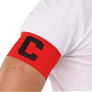 33*7cm OEM <strong>Elastic</strong> <strong>Band</strong> <strong>Hook</strong> <strong>and</strong> <strong>Loop</strong> c Letter Armband Soccer Captain Armband Football Captain Armband with <strong>Hook</strong> <strong>and</strong> <strong>Loop</strong> - Product Image 1