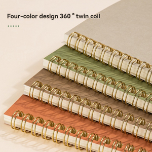 Deli LB560 B5 quaderno a spirale breve blocco note 60 fogli quaderni per studenti quaderni 128 pezzi per cartone - Product Image 3