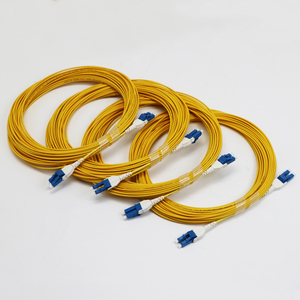 20m LC Uniboot UBIF SM G657A1 Zipcode 2.0mm sarı LSZH Fiber db Fiber Jumper