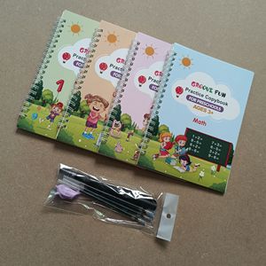 可重复使用的魔术练习字帖英语打印笔记本写书用笔为孩子书法 - Product Image 6