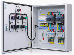 Painel do controle do motor elétrico