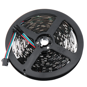 RGB 5050 5V WS2812 programlanabilir usb'li şerit LED ışık 5m 30 bit metre başına RC Drone FPV için yarış çok rotorları - Product Image 4