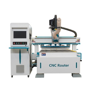Auto Werkzeug wechsel CNC Router 3 Achsen 4 Achsen 3D Holz schnitzerei Schneide maschine ATC Holz CNC Router - Product Image 2