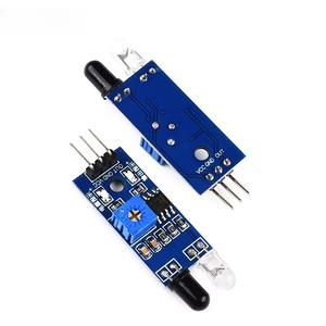 Sensor de barrera de coche inteligente Zave, módulo infrarrojo para evitar obstáculos, interruptor fotoeléctrico reflectante, distancia ajustable IC - Product Image 6