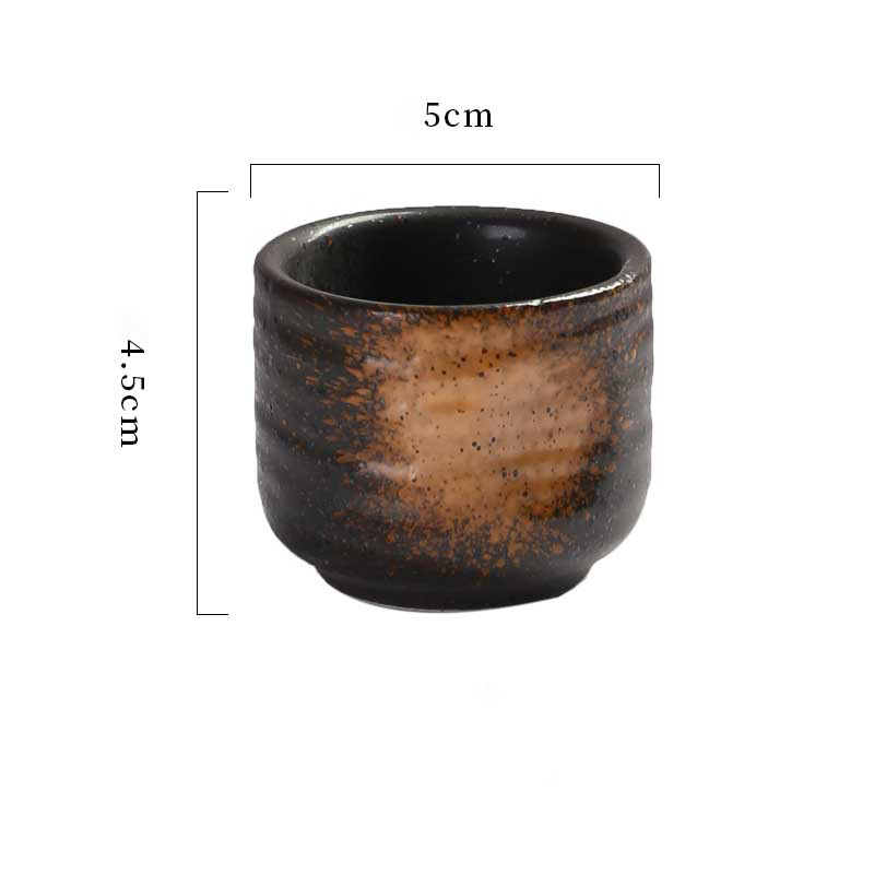 tasse à saké -- noir 1