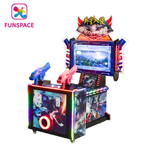 FUNSPACE หยอดเหรียญคนต่างด้าวปืนคู่ยิงปืนเครื่องเกมอาเขตสำหรับศูนย์เกม - Product Image 4